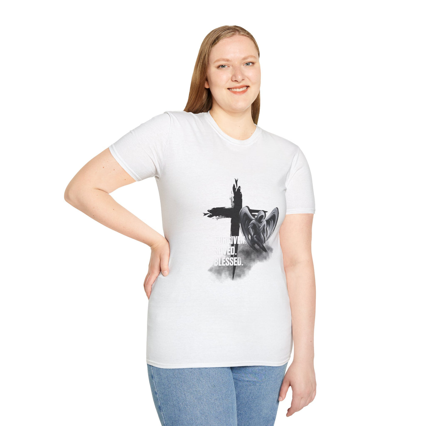 Blessed Faith Unisex Softstyle T-Shirt  Jesus