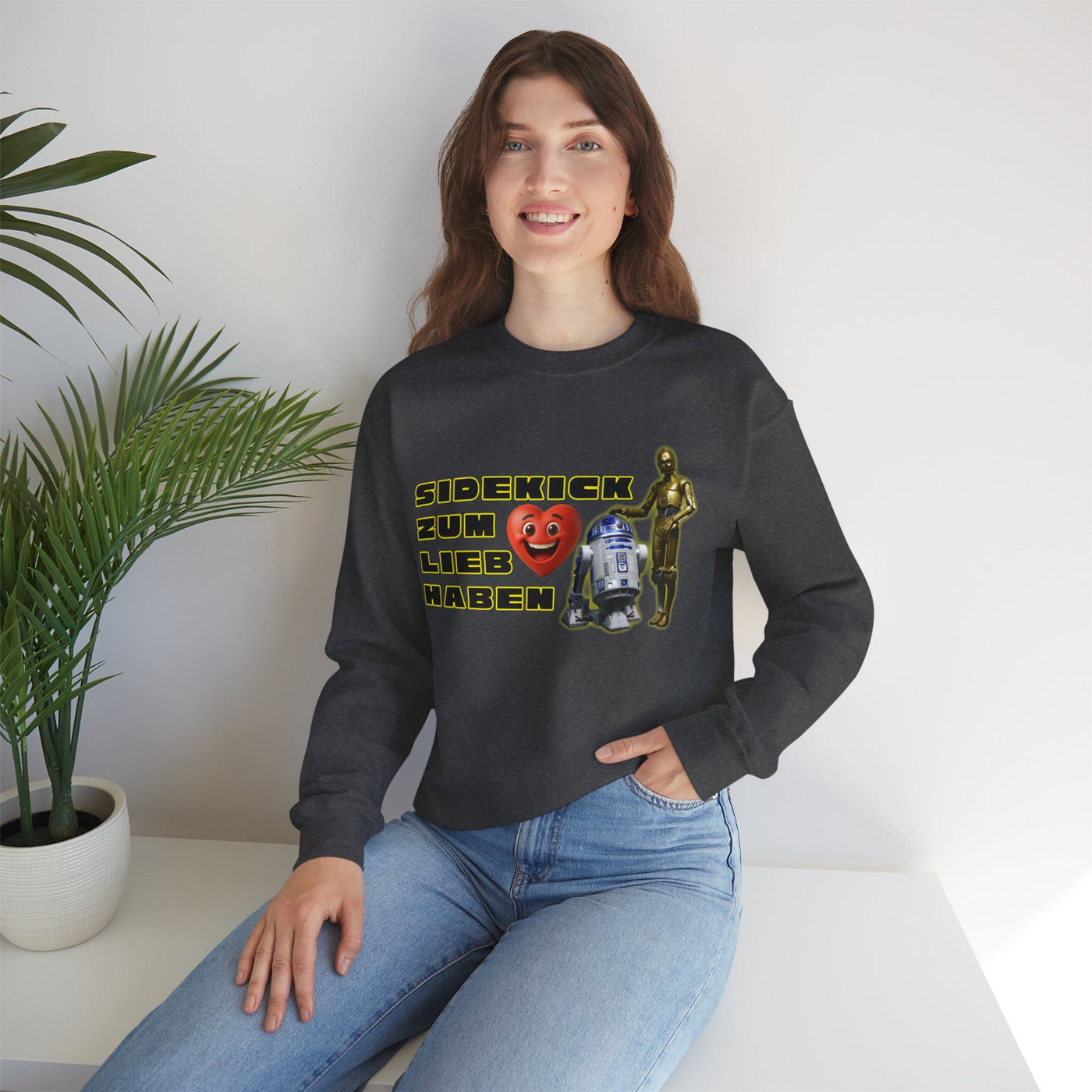 Star Wars Inspired Crewneck Sweatshirt - 'Sidekick to Love'