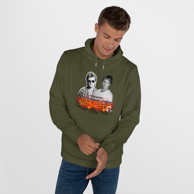 Retro MacGyver King Hooded Sweatshirt - Classic 80s Style