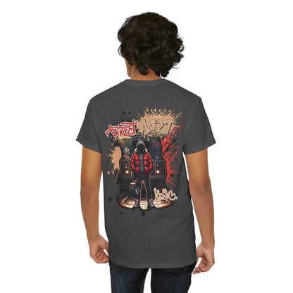Urban Street Art Tee, Graphic T-Shirt, Casual Wear, Artistic Gift, Street Style Top, Hip-Hop Fashion Shirt Unisex - Graffiti