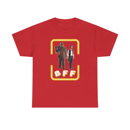 BFF Chewbacca & Han Solo Unisex Heavy Cotton Shirt