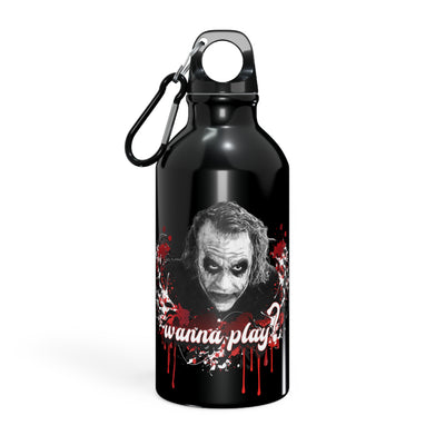 Joker -"wanna play?" Oregon Sport Bottle with Unique Art -Flasche