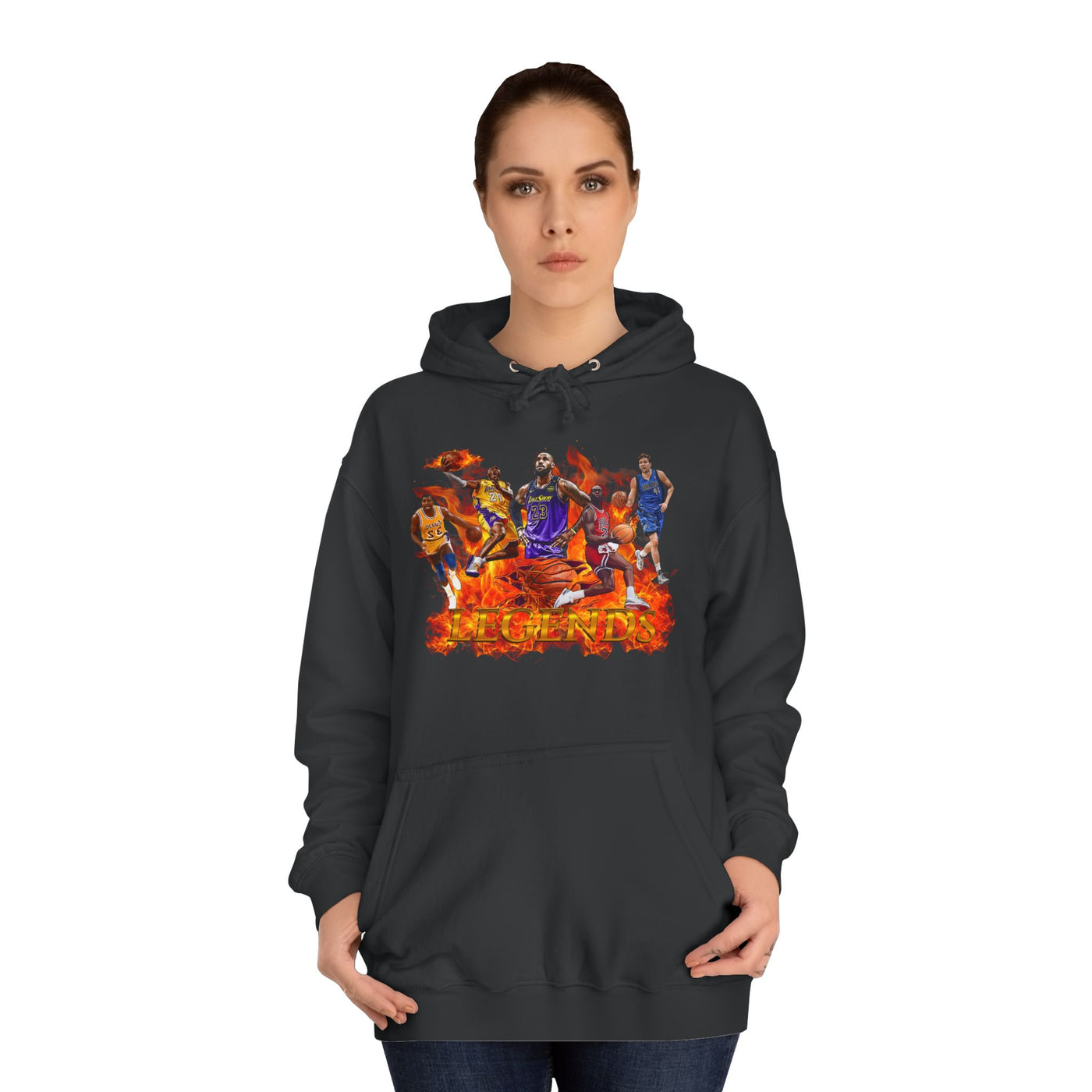 Unisex Sports Hoodie, Legends of Basketball