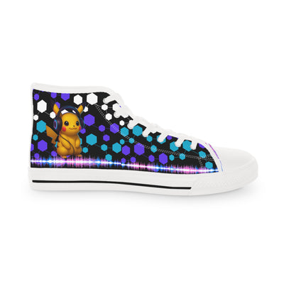 Techno Rave-Chu Pokemon Top Sneakers Footwear for Casual Wear, Gifts, Festivals, Street Style