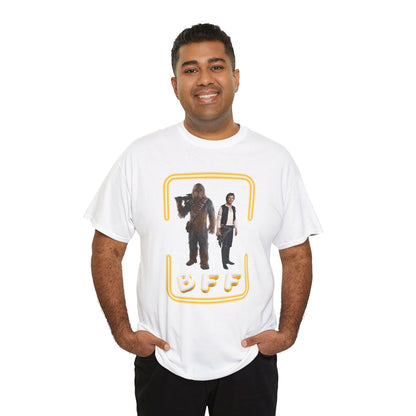 BFF Chewbacca & Han Solo Unisex Heavy Cotton Shirt