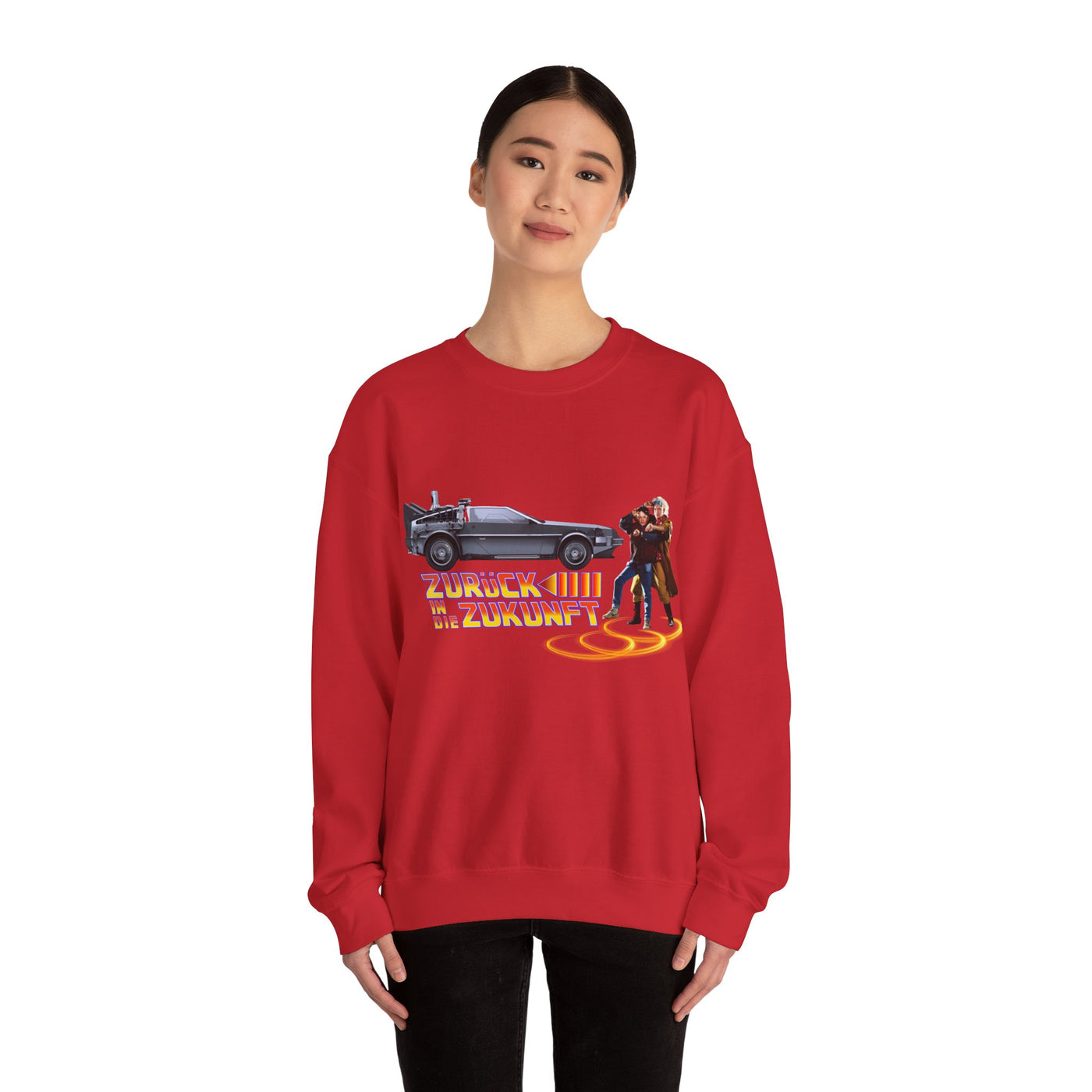 Retro Movie Sweatshirt - Back to the Future unisex