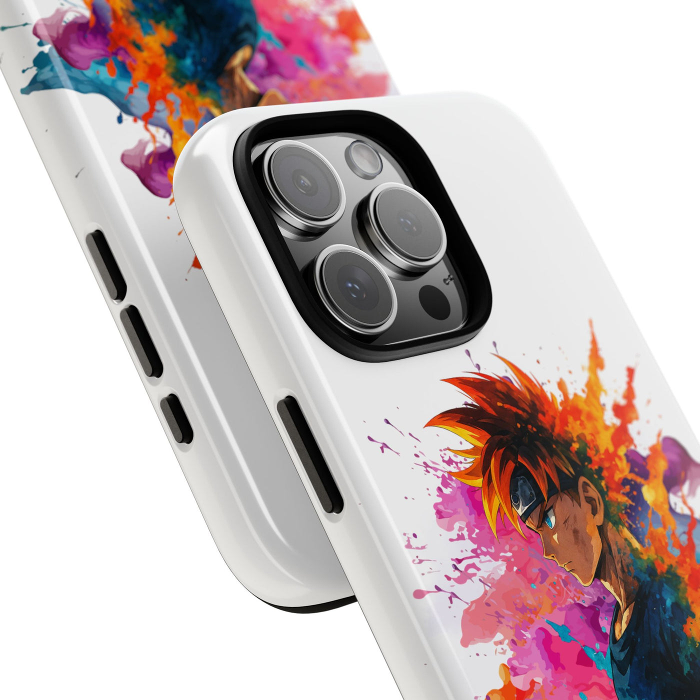 "unbesiegbare Seele" Tough Cases - Colorful Anime Phone Case Handyhülle