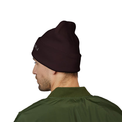 Vibrant "BeYoutiful" Cuffed Beanie - Stylish Embroidered Hat for Self-Expression