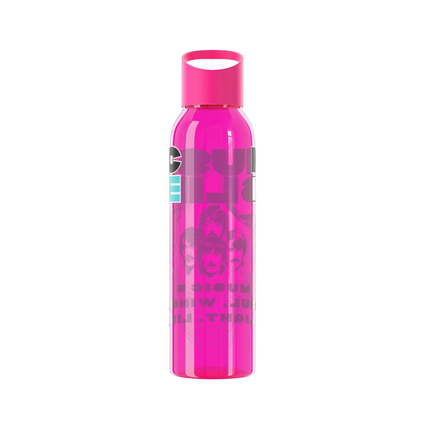Stylish Music Water Bottle - Wasserflasche - Beatles Style Music is life