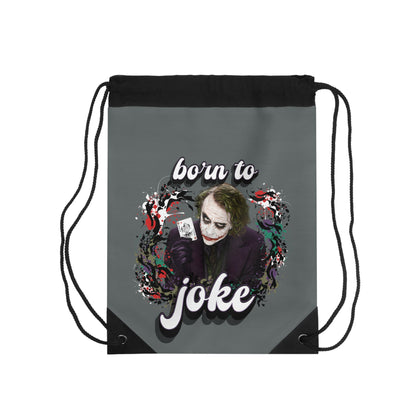 born to joke - Joker -  Drawstring Bag - Turnbeutel, Hängetasche, Kordeltragetasche