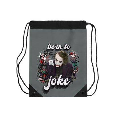 born to joke - Joker - Drawstring Bag - Gym bag, hanging bag, drawstring bag