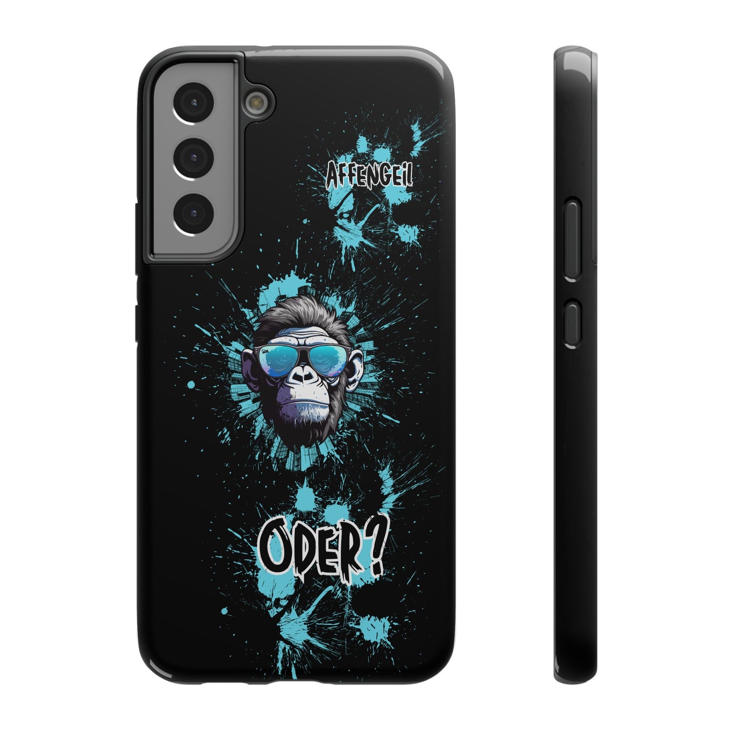 Affengeil - oder? Trendy Gorilla Phone Case - Impact-Resistant, Bold Design for Animal Lovers