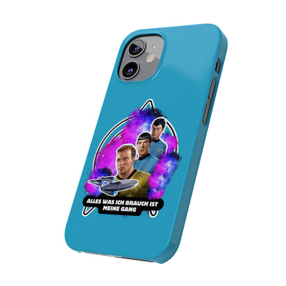 Handyhülle -  Star trek Slim Phone Cases "Alles was ich brauch ist meine Gang", Star Trek