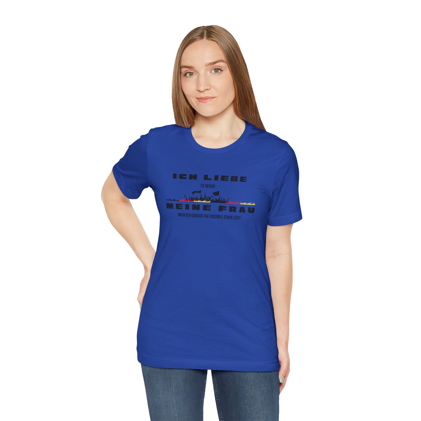 Funny Unisex Jersey Tee - "Ich Liebe Meine Frau" T-Shirt