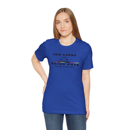 Funny Unisex Jersey Tee - "Ich Liebe Meine Frau" T-Shirt