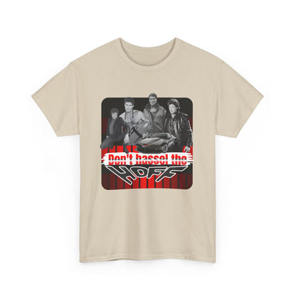 Don't Hassel the Hoff Unisex Heavy Cotton Tee | Retro Humor Shirt for Fans