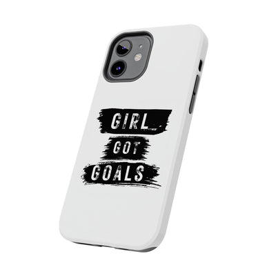 Handyhülle  Phone Case - "Girl Got Goals" - Stylish Protection for Ambitious Women