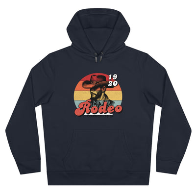 Retro Rodeo King Sweatshirt, Cowboy Hoodie, Western Apparel, Gift for Ranchers, Rodeo Fans, Cozy Hoodie for Men