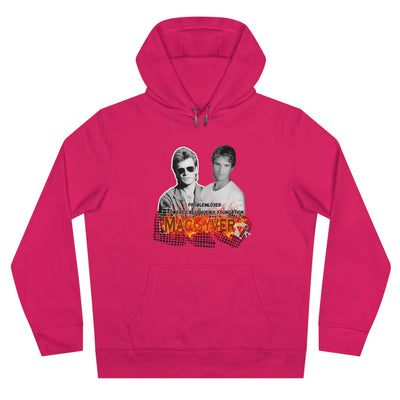 Retro MacGyver King Hooded Sweatshirt - Classic 80s Style