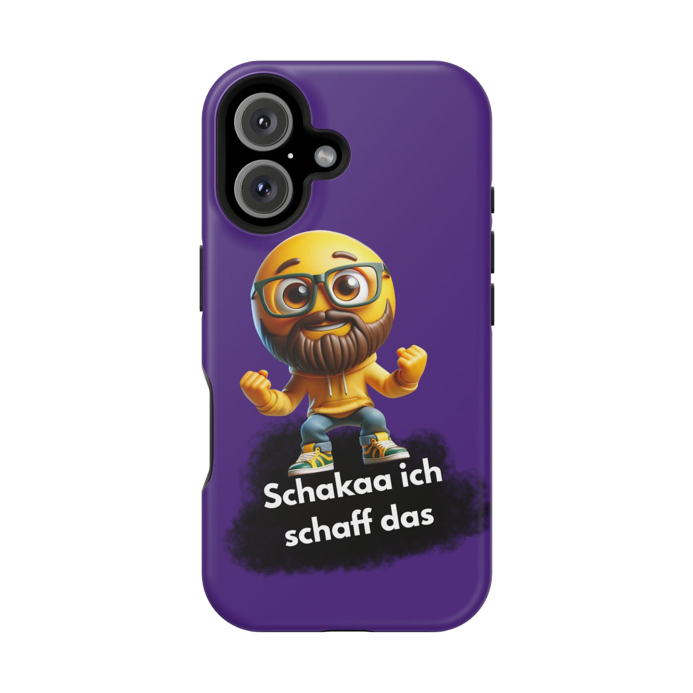 Motivational Impact-Resistant Phone Case - "Schakaa ich schaff das"