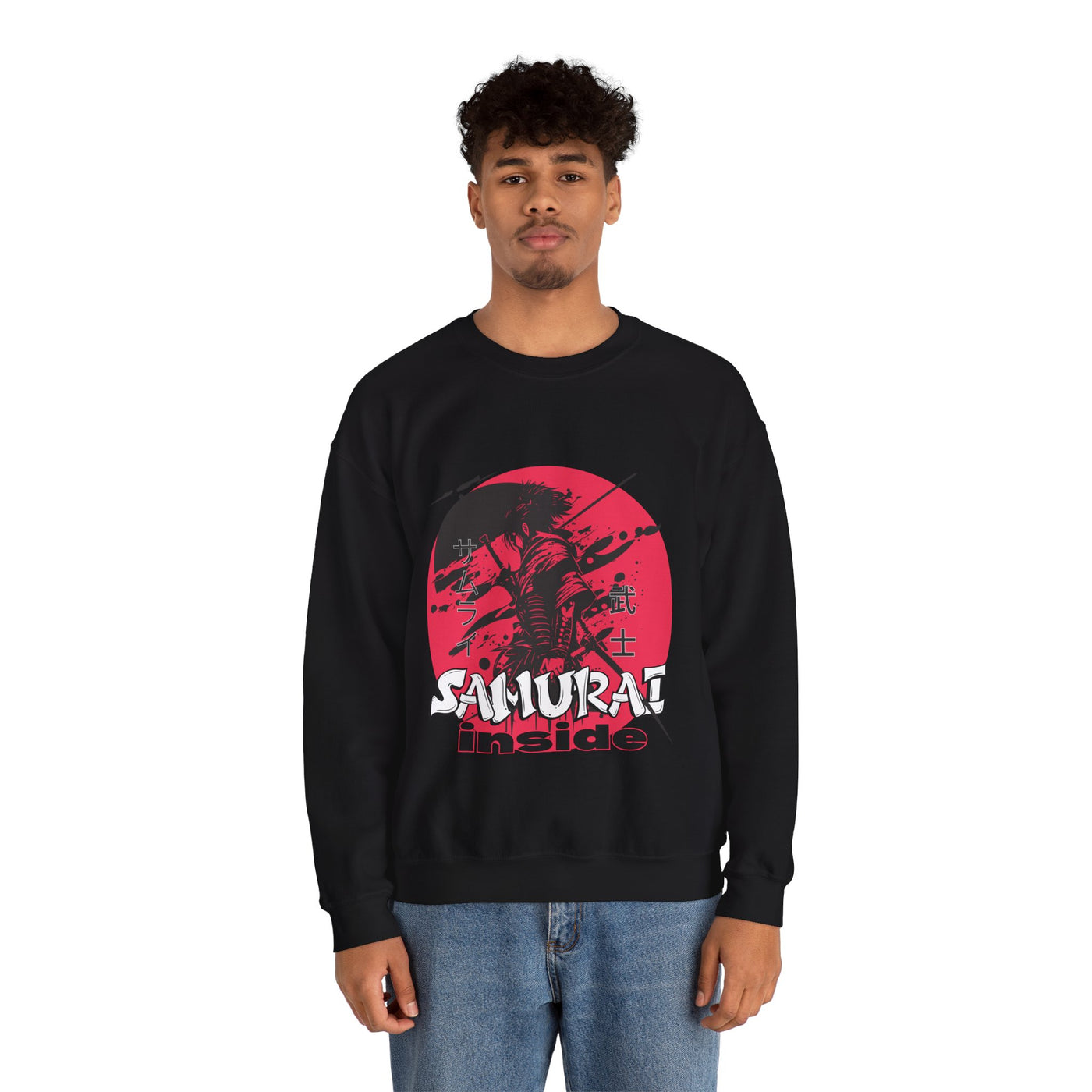 Samurai Inside Crewneck Sweatshirt - Unisex Heavy Blend™
