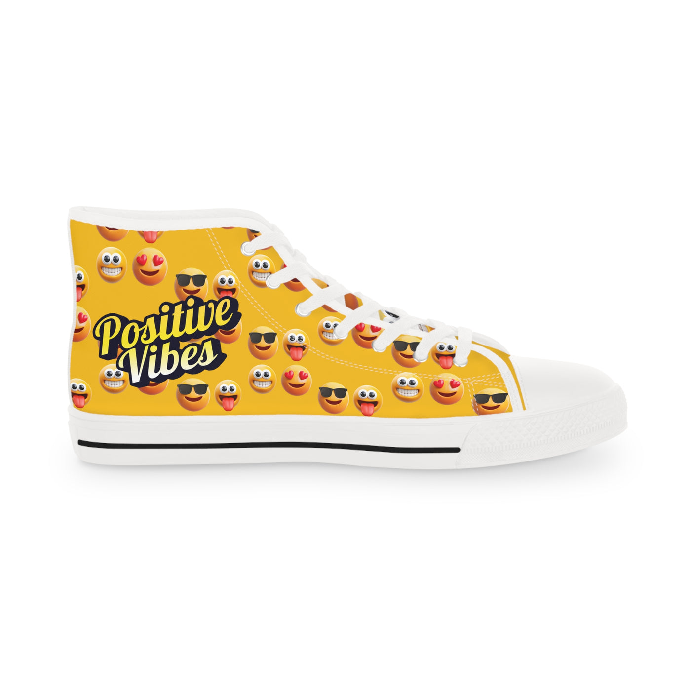 Top sneakers with emoji design #unzippedsmile