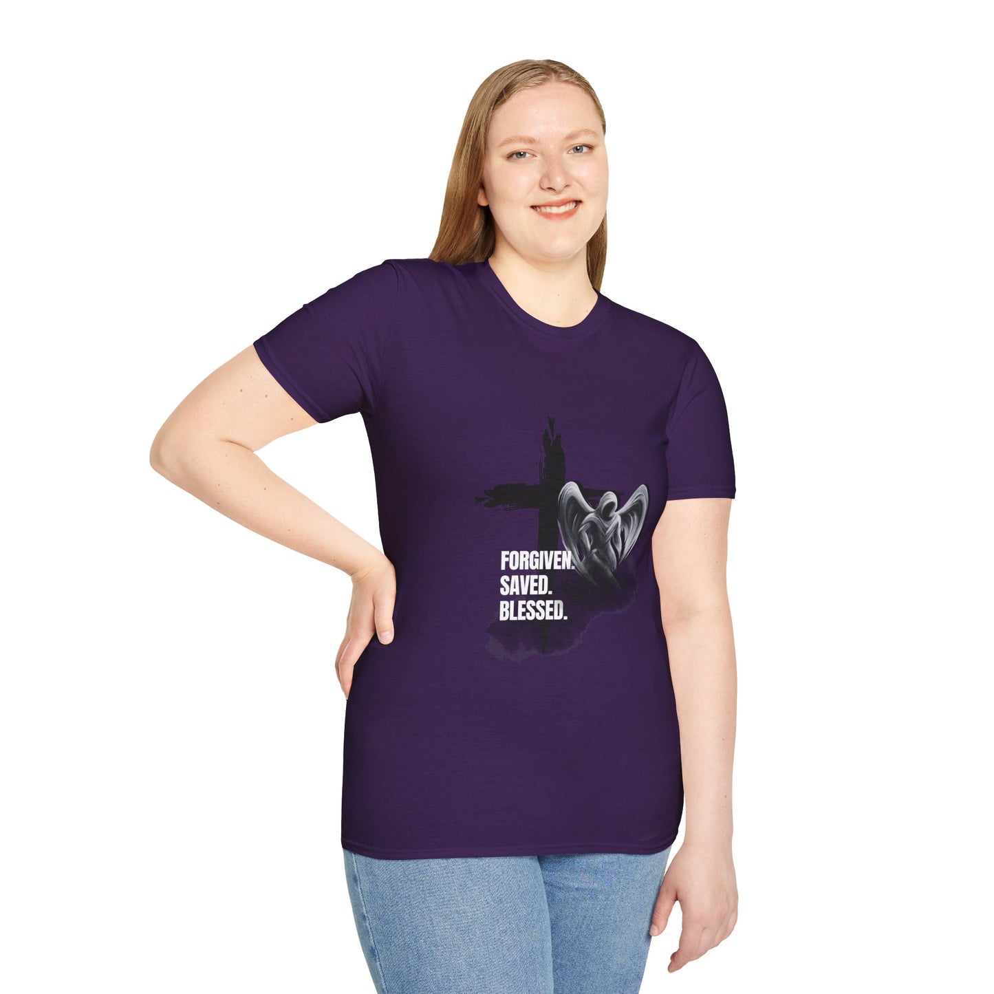 Blessed Faith Unisex Softstyle T-Shirt  Jesus