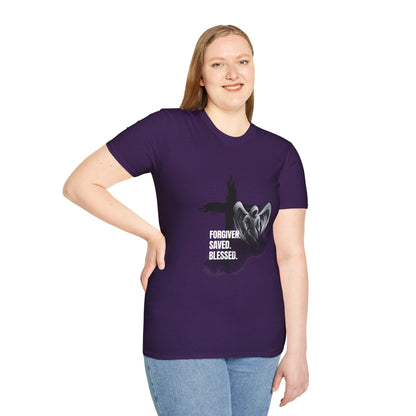 Blessed Faith Unisex Softstyle T-Shirt  Jesus