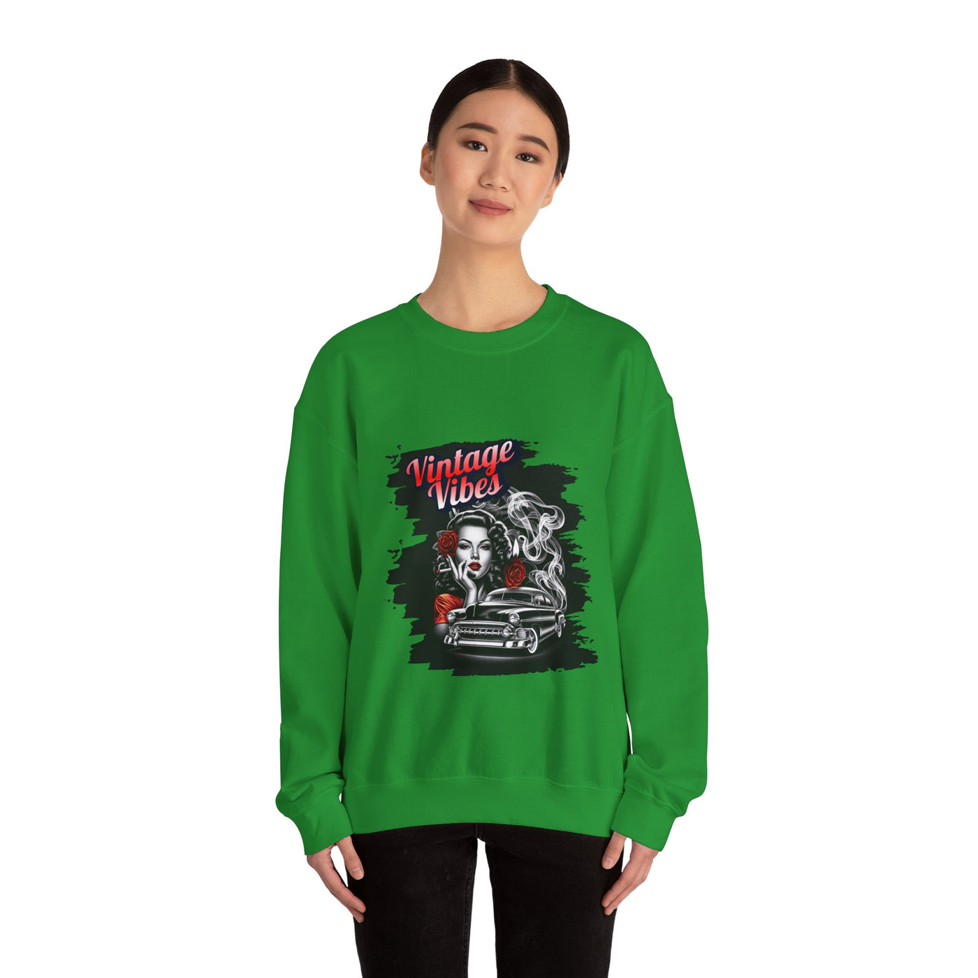 Vintage Vibes Unisex Sweatshirt, Retro