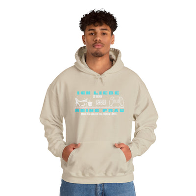 Gaming Love Unisex Hooded Sweatshirt - "Ich Liebe Es Wenn Meine Frau"