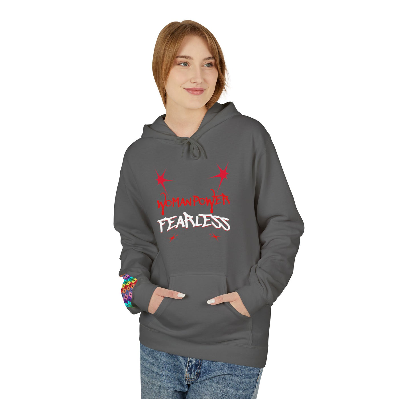 Empowering Women Fearless Fleece Hoodie