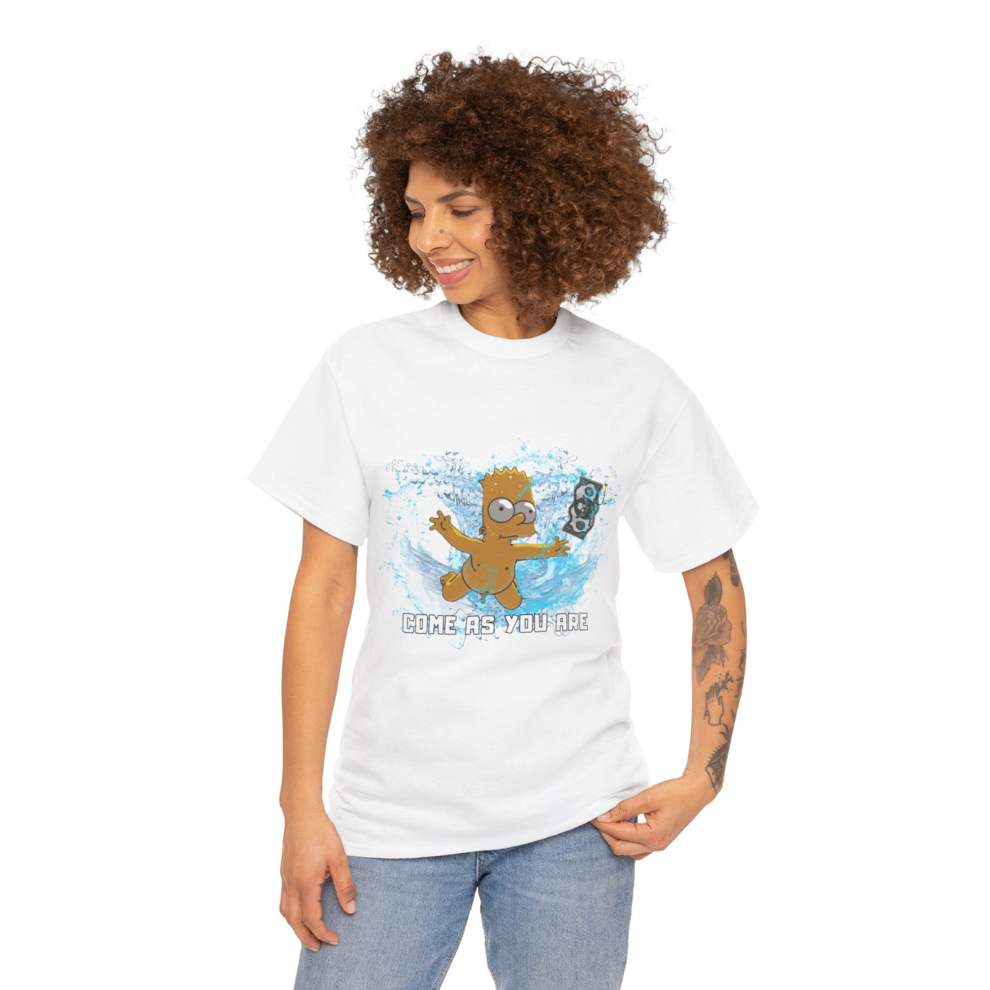 Come As You Are Unisex Shirt Bart Simpson
