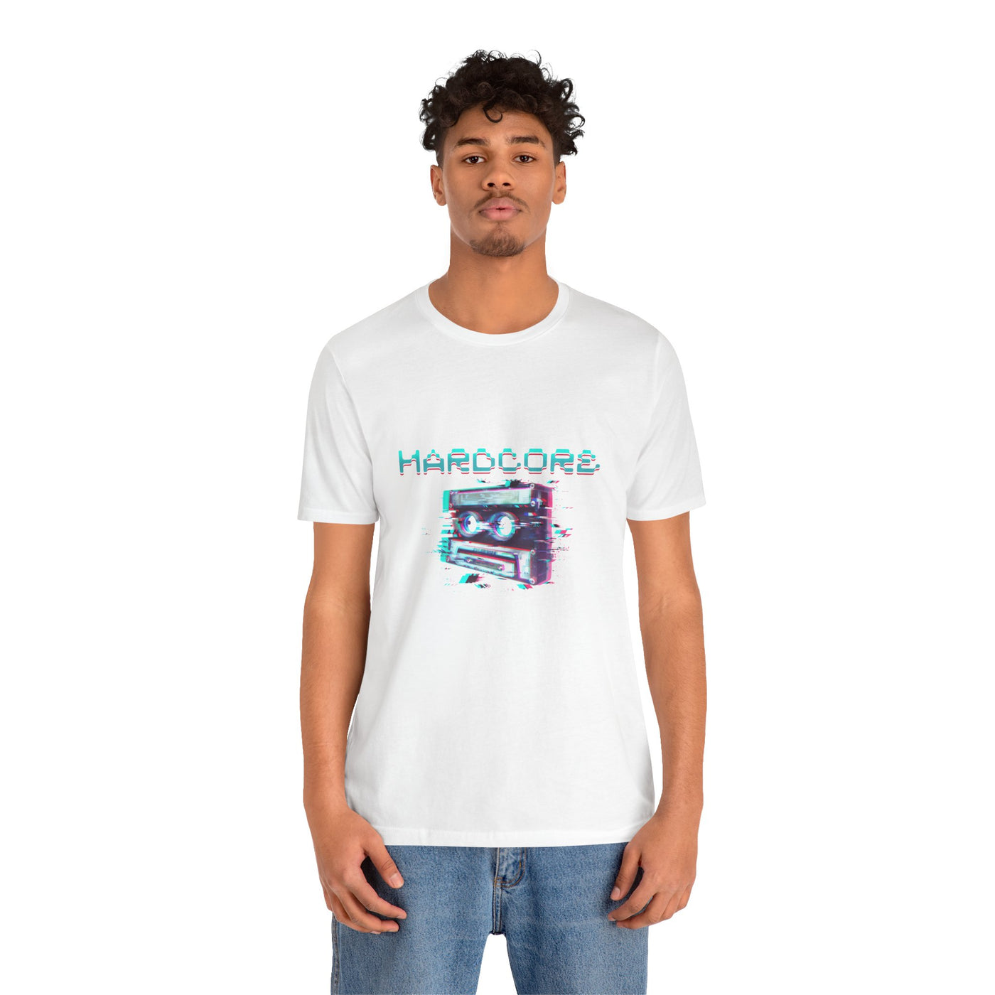 Techno - Hardcore Never Dies - Retro Graphic Tee, 90s Aesthetic Shirt unisex