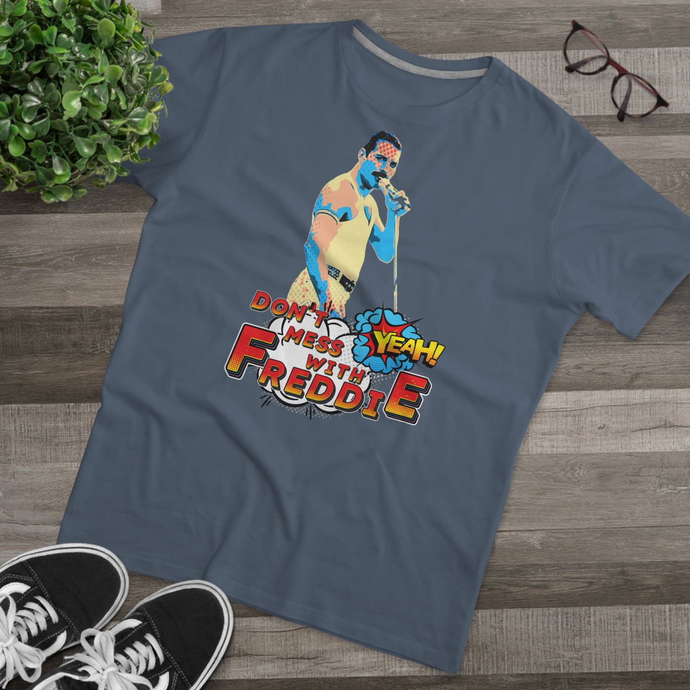 Freddy-Inspired Graphic Tee - Fun & Bold Modern Fit Shirt