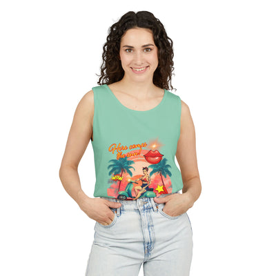 Retro Summer Vibes Tank Top Here comes the sun