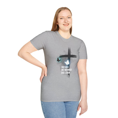 Faith-Inspired Unisex Softstyle T-Shirt – Spiritual, Jesus, Christian,