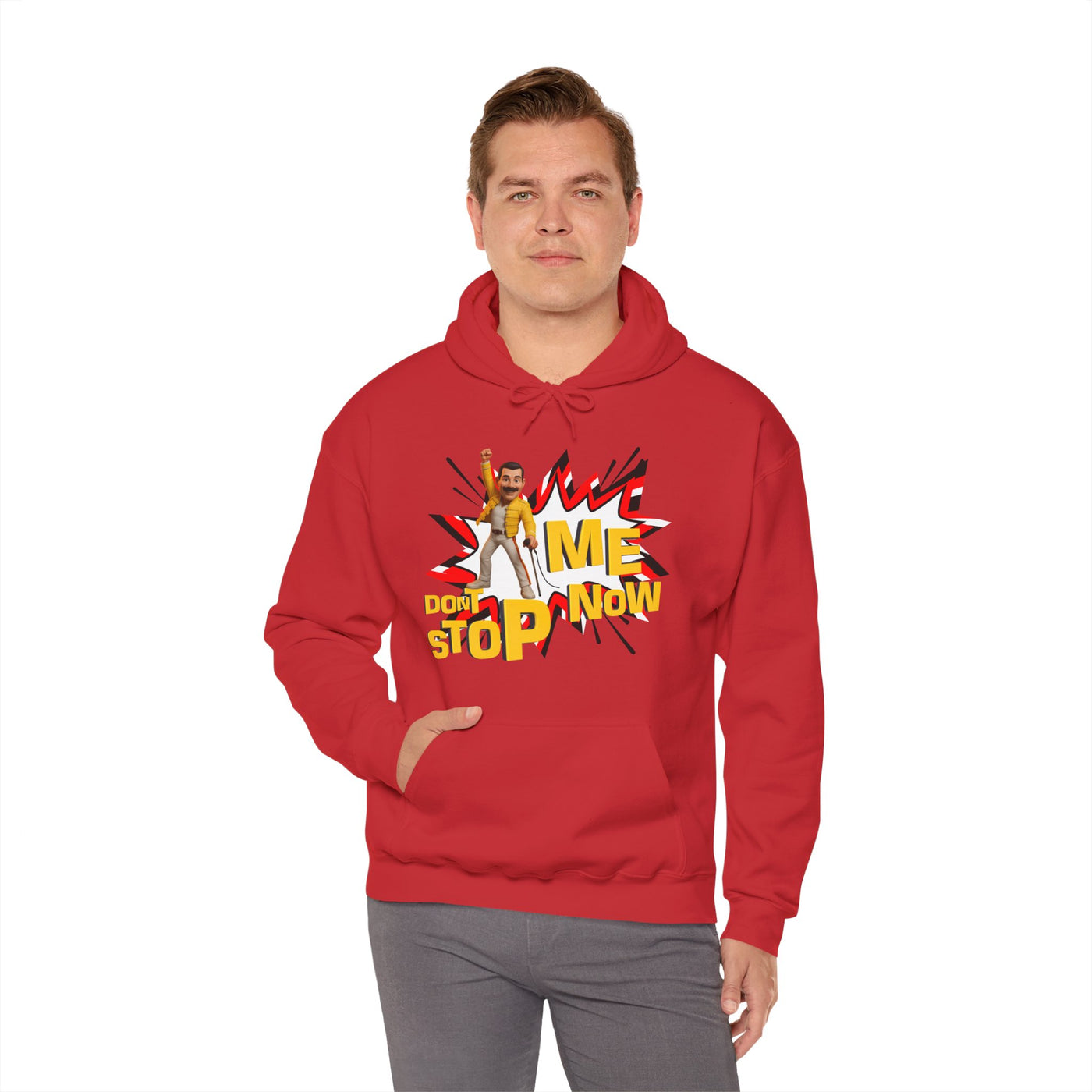 Freddie Hoodie, Unisex Sweatshirt for Music Lovers