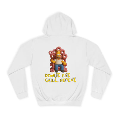 Funny Donut Lover Hoodie, Unisex College Hoodie, The Simpsons