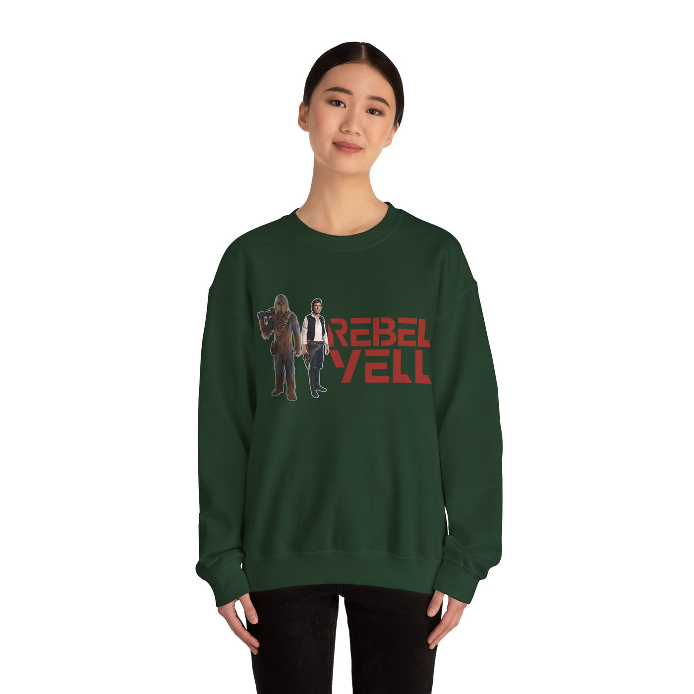Rebel Yell Crewneck Sweatshirt – Retro Star Wars Style
