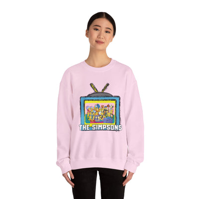 The Simpsons Unisex Heavy Cotton Sweatshirt