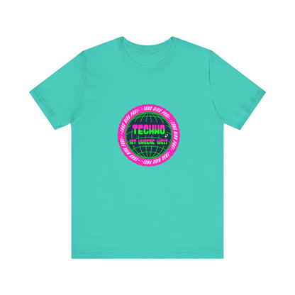 Tanz dich frei - Retro Techno Vibe Unisex Tee, Dance Party Shirt, Gift for Ravers, Festival Fashion,
