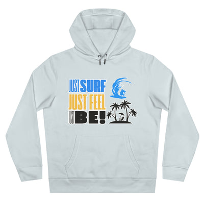 Just Surf Hooded Sweatshirt - Perfect for Beach Lovers and Surf Enthusiasts