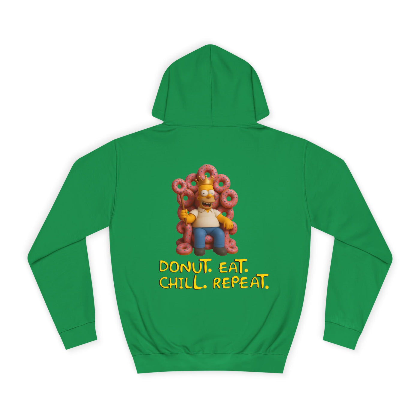 Funny Donut Lover Hoodie, Unisex College Hoodie, The Simpsons