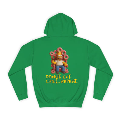 Funny Donut Lover Hoodie, Unisex College Hoodie, The Simpsons