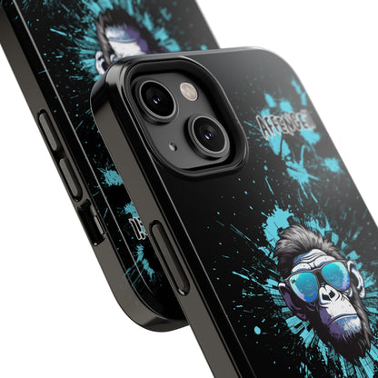 Affengeil - oder? Trendy Gorilla Phone Case - Impact-Resistant, Bold Design for Animal Lovers