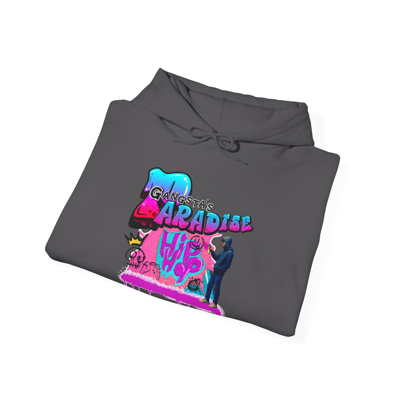 Hoodie Hip Hop Graffiti Design