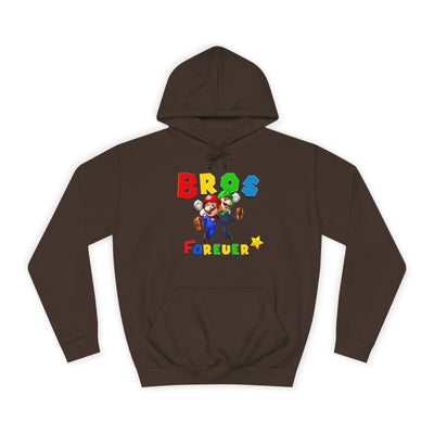 Super Bros College Hoodie, Unisex Gaming Hoodie