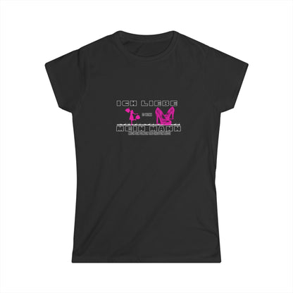 Ich Liebe Mein Mann - Unisex Jersey Short Sleeve Tee, Romantic German Love Shirt