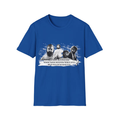 I am the reason why this night...Retro Graphic Unisex Softstyle T-Shirt - Hangover Alan