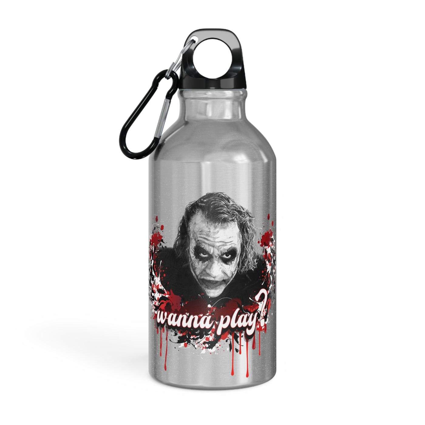 Joker -"wanna play?" Oregon Sport Bottle with Unique Art -Flasche